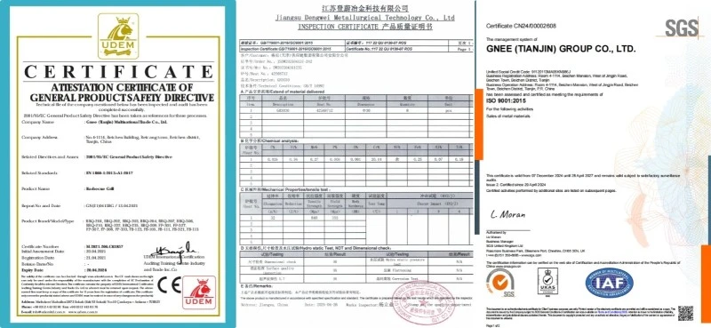 GH3030/Nimonic 75 certificate GH3030/Nimonic 75 certificate